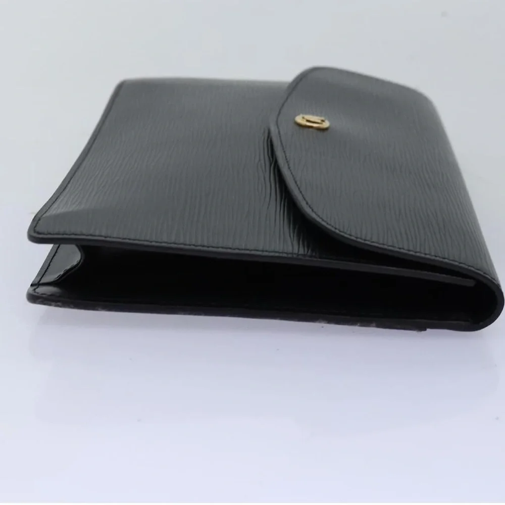 💎AUTHENTIC 💎Louis Vuitton Vintage Epi Montaigne 27 clutch w/insert & chain - Picture 4 of 14